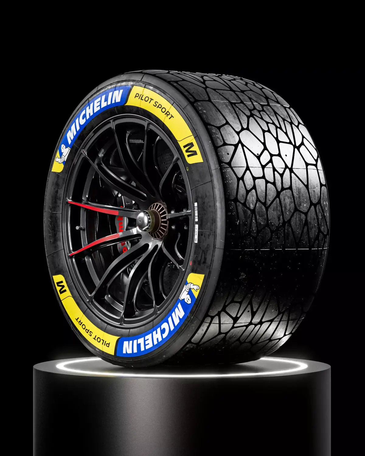 MICHELIN Pilot Sport Hypercar GTP 34 71 18 M 3D model