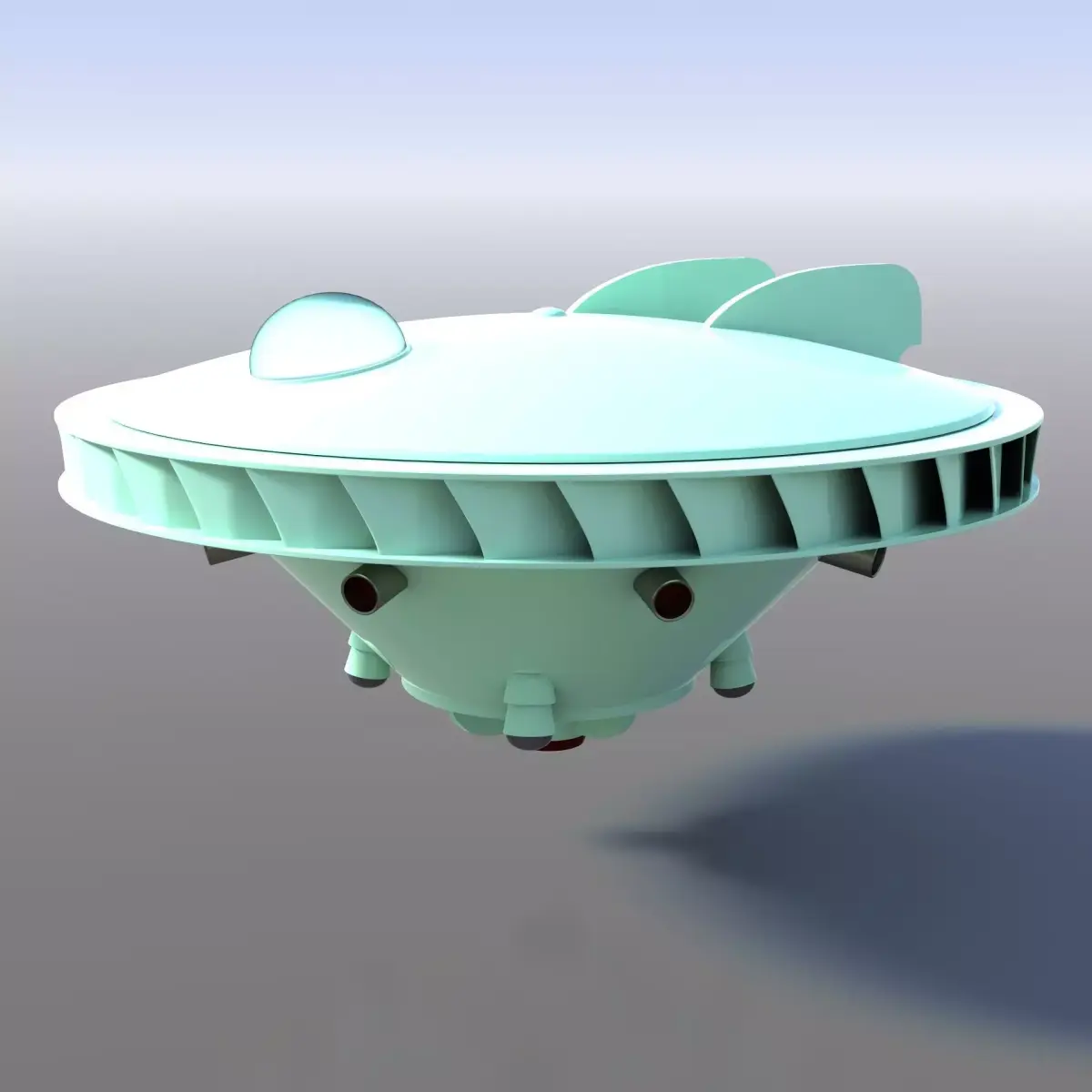 Devil Saucer Free 3D model
