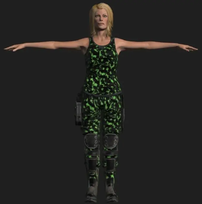Military Characters 3D model