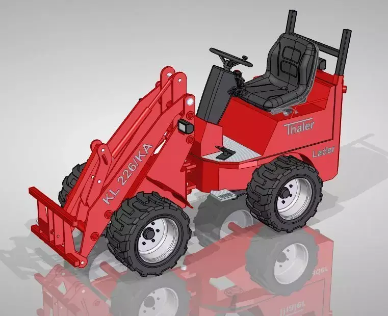 Hoftrack Thaler Lader 226KA 3D model