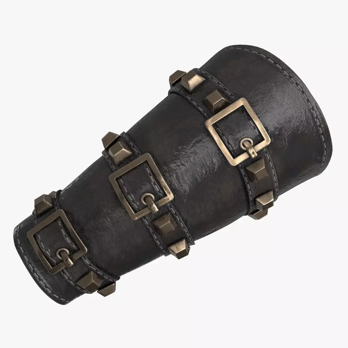 Arm Bracers Low-poly 3D model