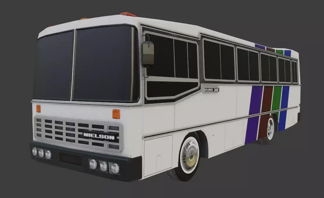 Nielson Diplomata 310  Low-poly 3D model