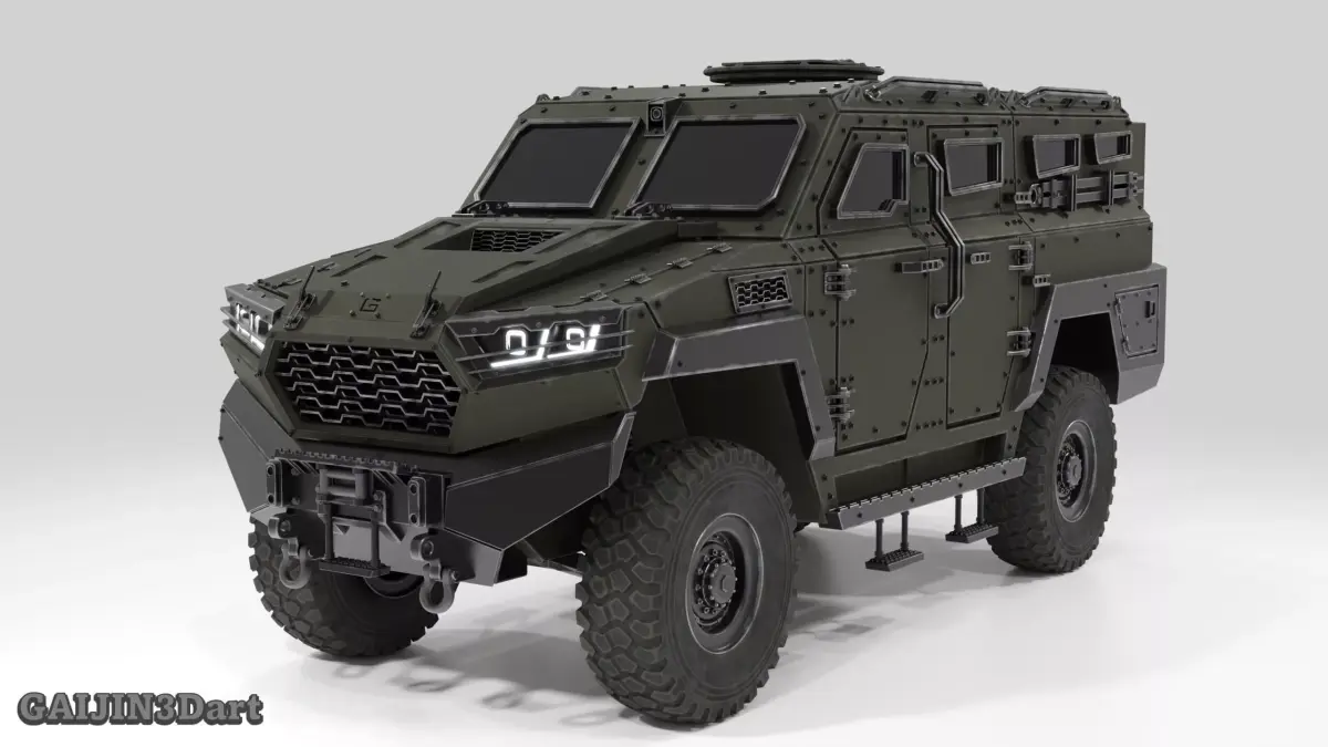 INGUAR - 3 Defence 3D print model