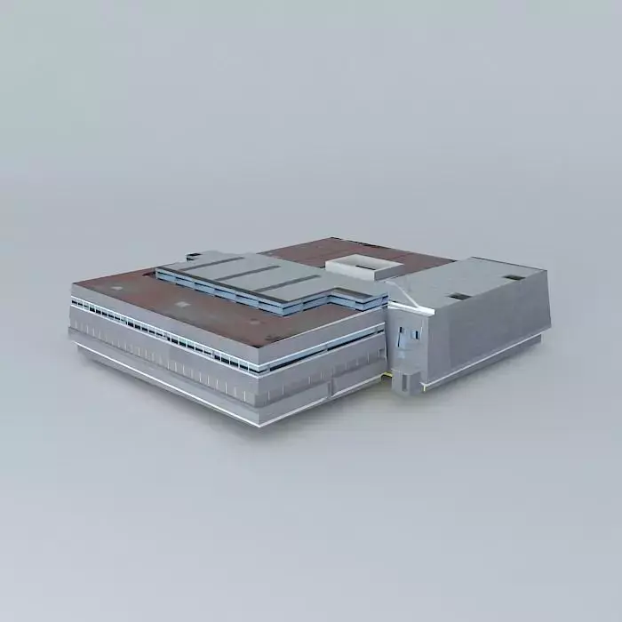 Cucei building Free 3D model