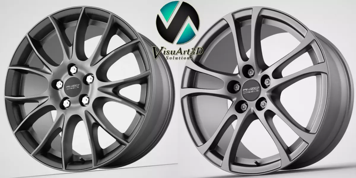 Anzio rims 3D model
