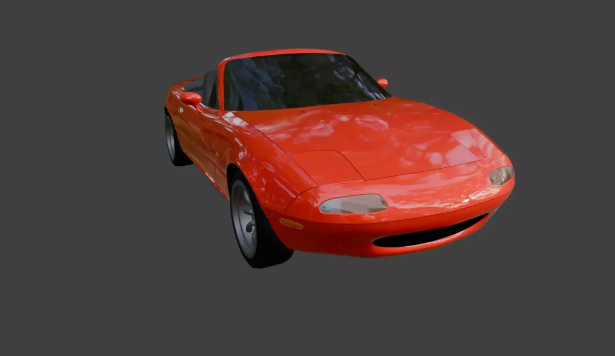 Mazda Miata Free - Free low-poly 3D model