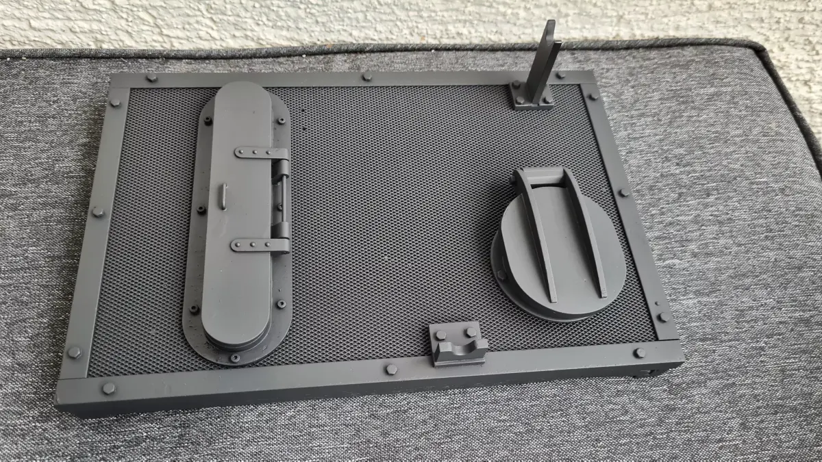 Live Steam Tank Flap 3D print model