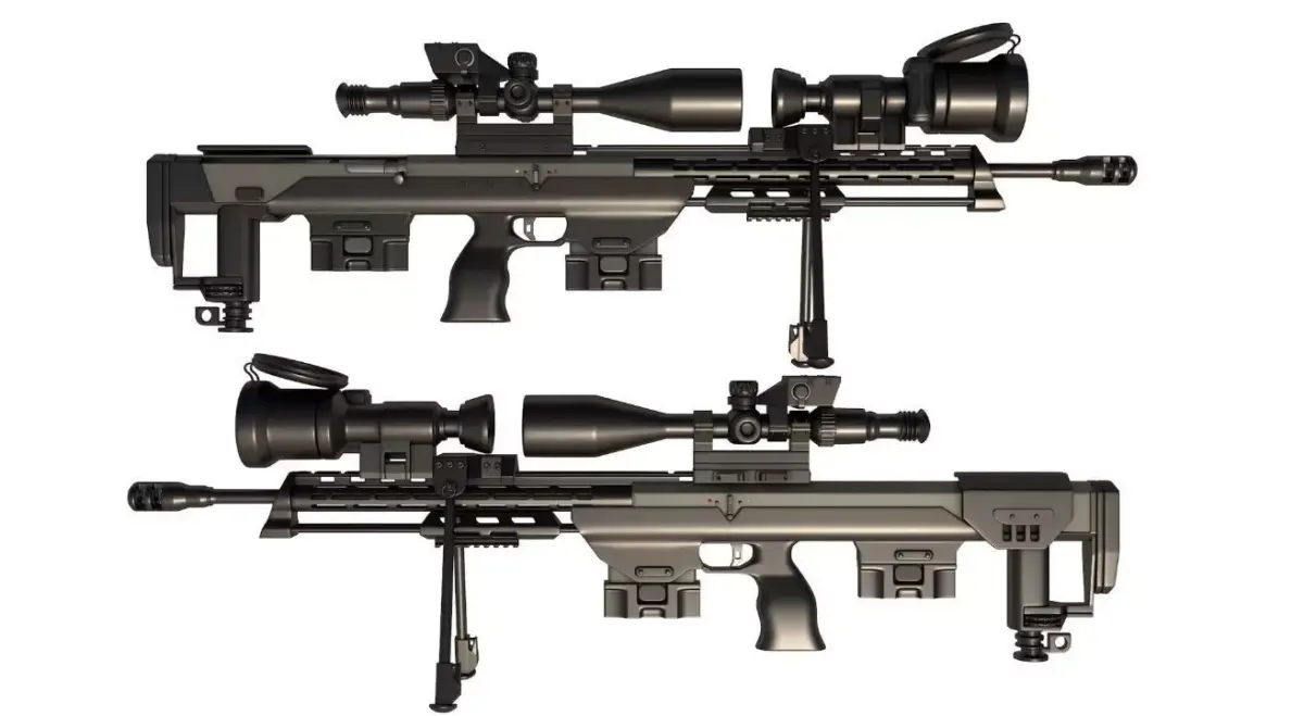 Sniper Rifle DSR-50 3D model