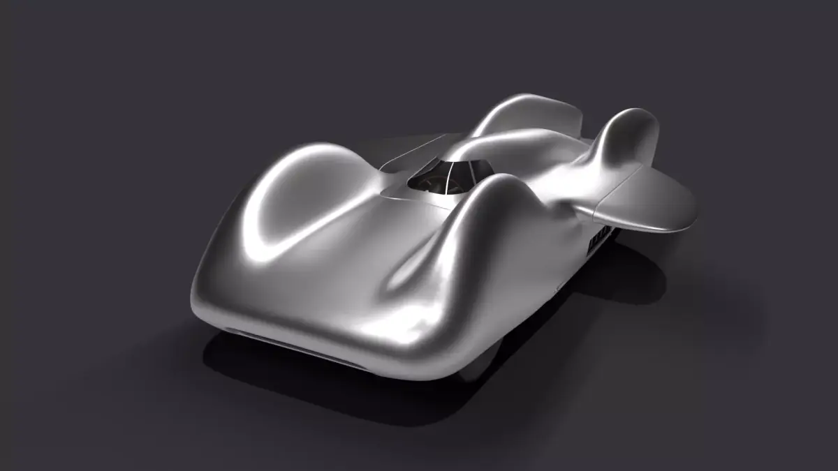 Mercedes Benz T80 3D model
