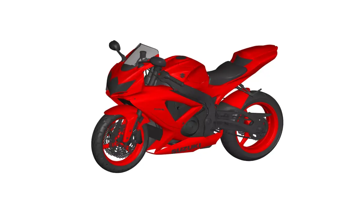 Suzuki GSX 750  3D model