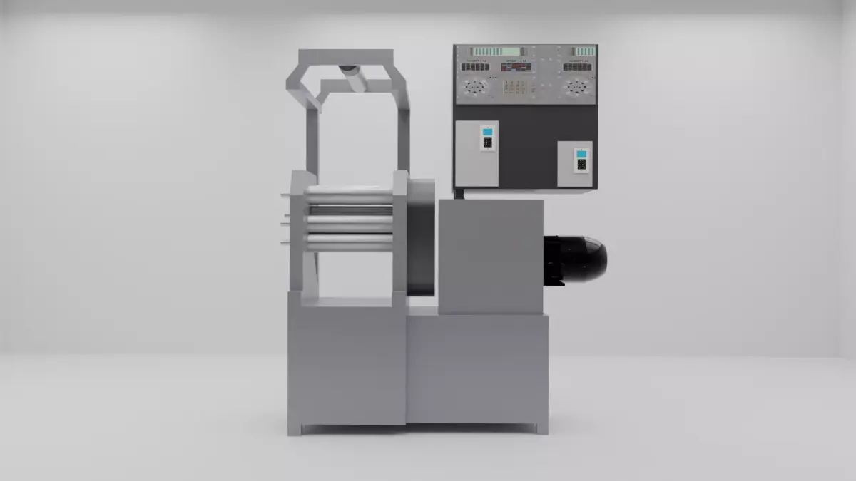 Outsole and Foxing Line Machine 3D model
