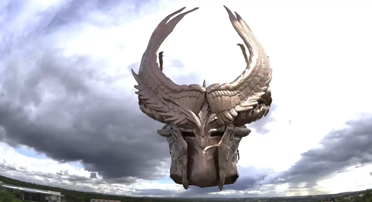 Angel helmet Elite 2 3D model
