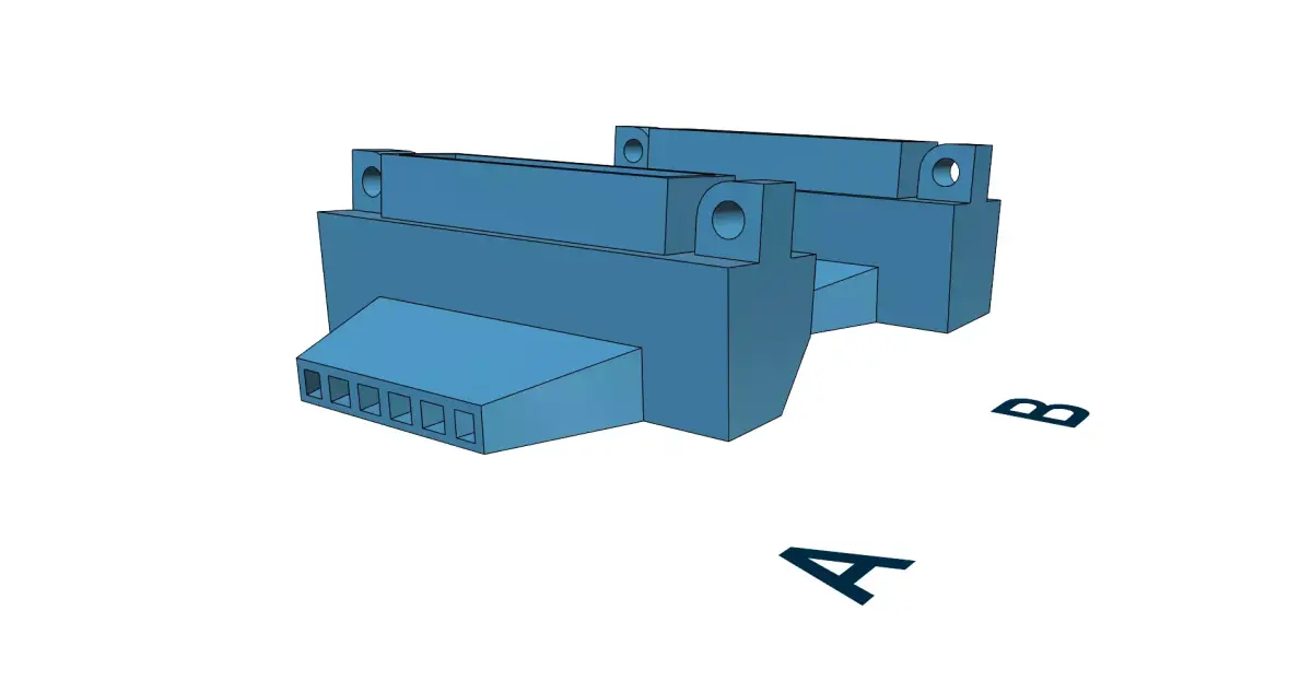 Fan Duct for Geeetech A20 easy print Free 3D print model