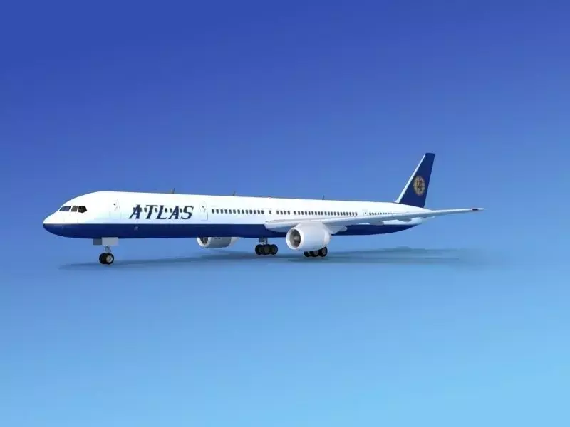 Boeing 757-300 Atlas Air  3D model