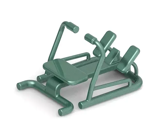 Stylish Gym Rowing Machine 3D print model
