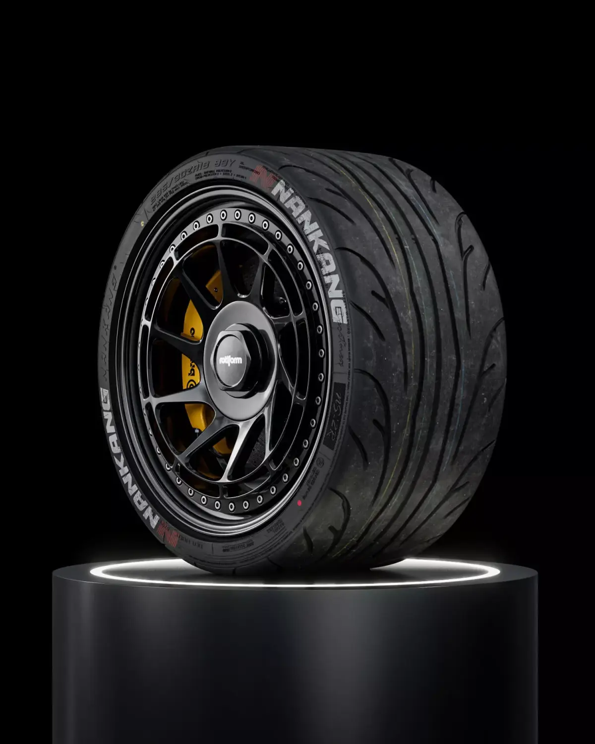 Nankang Sportnex NS2R 285 30 ZR18 93Y 3D model