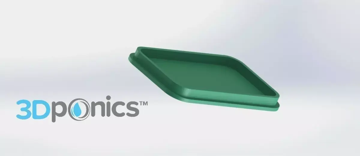Bird Feeder Lid - 3Dponics Home and Garden Free 3D print model