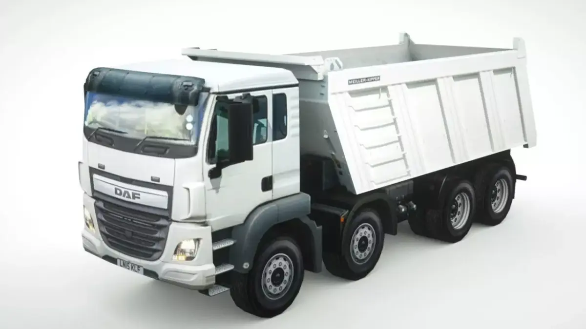 DAF CF 290 2020 Low-poly 3D model