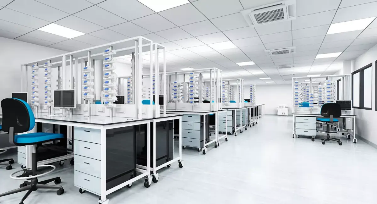 Medical Laboratory 3D model