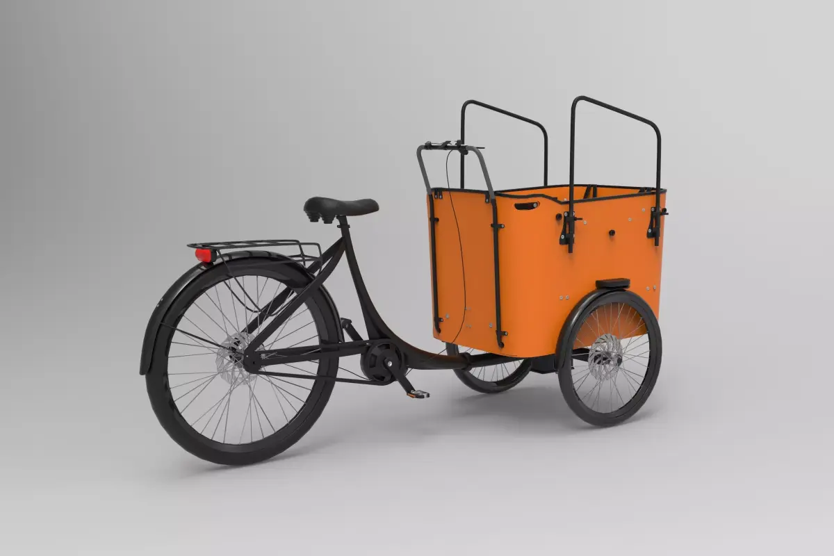 Vogue Superior Deluxe Cargo Bike 3D model