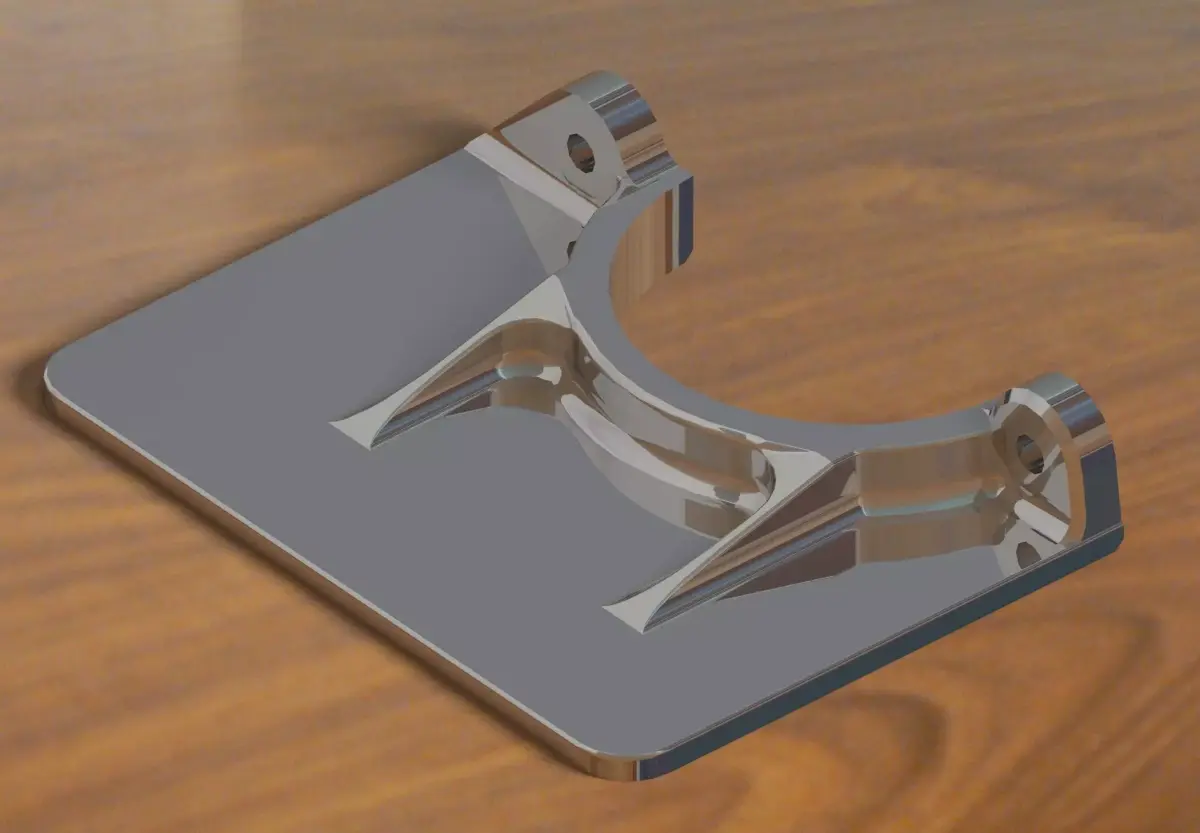 Fitting shelf bracket Free 3D model