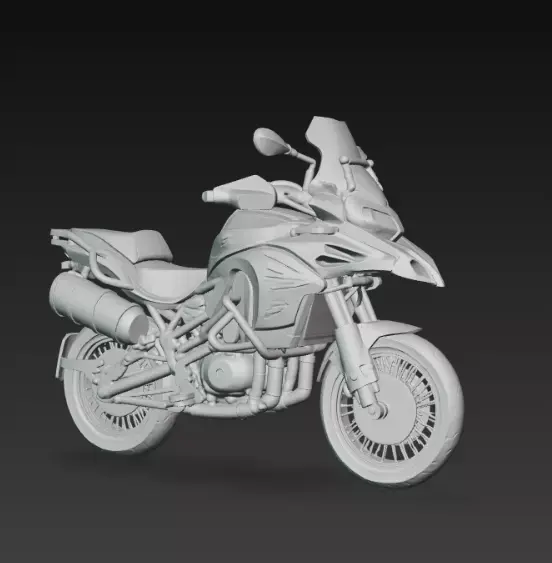 Collectable motorbikes - N 3 Benelli TRK 502X 3D print model