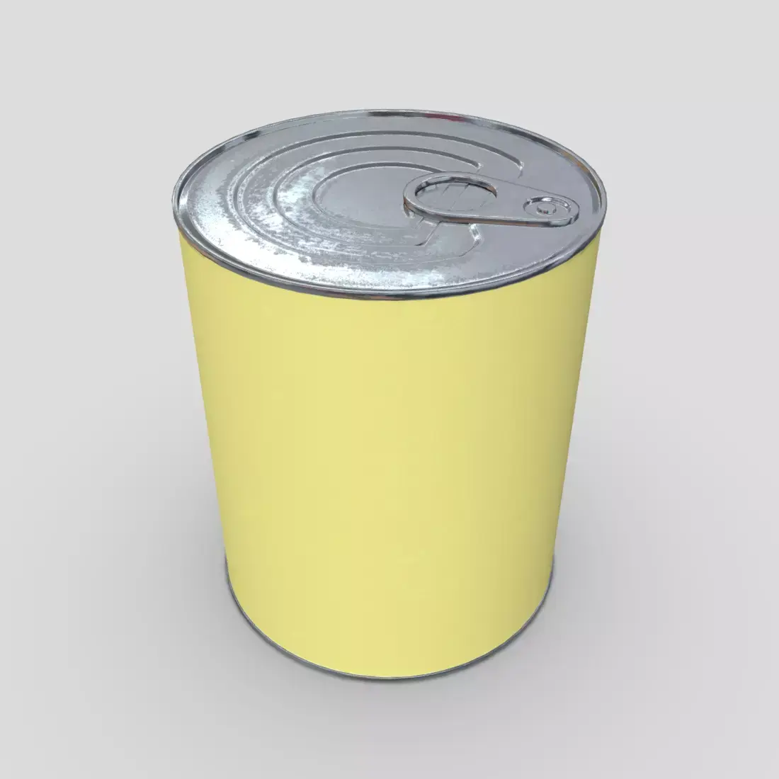 Tin Can 3 Low-poly 3D model