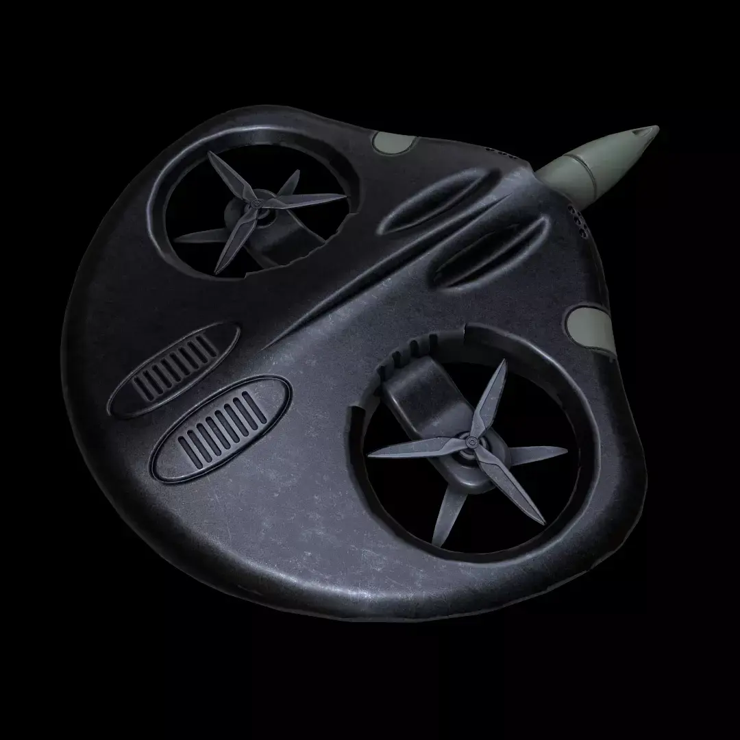 Manta Ray Suicide Drone  3D model