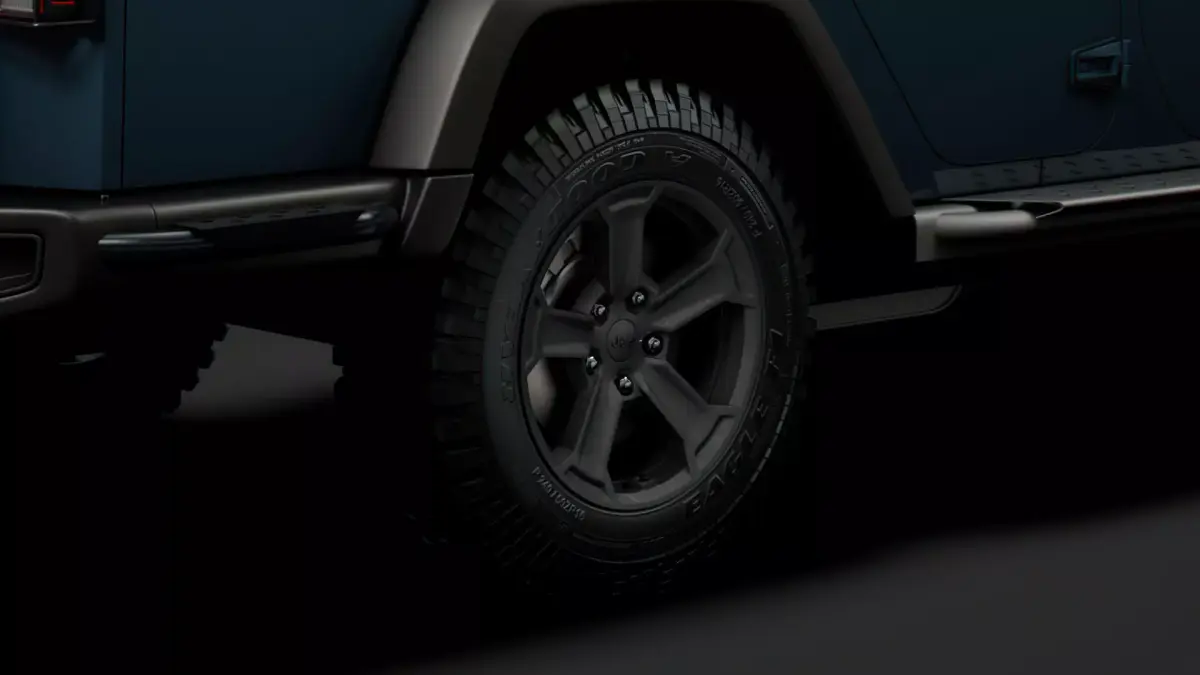 Jeep Gladiator Rubicon Recon 2018 wheel 3D model