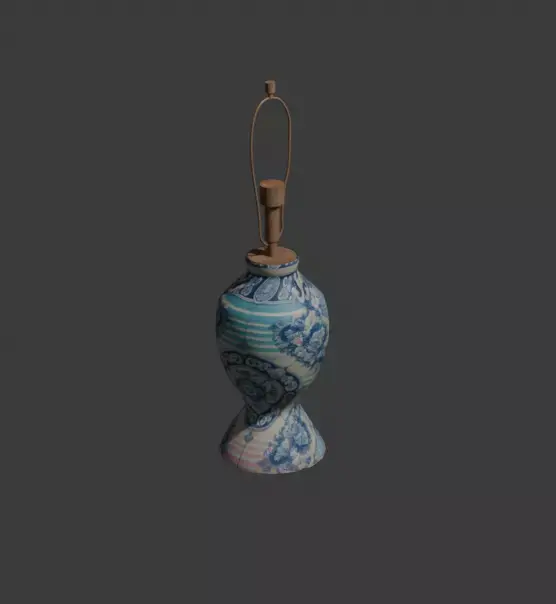 VHS Shadeless Lamp Free 3D model