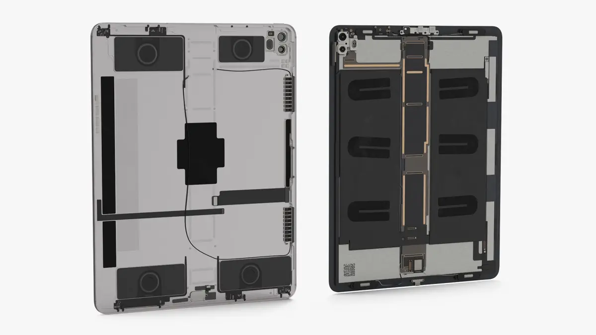 12 9 iPad Pro with Full Internal Structure 3D model