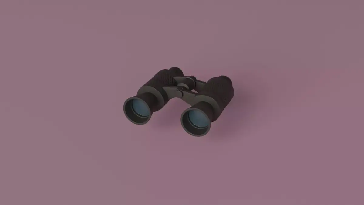 Binoculars 3D model shop