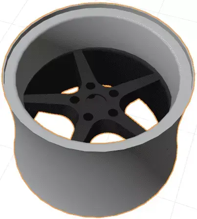 Ocean MK18 Rim Low-poly 3D model