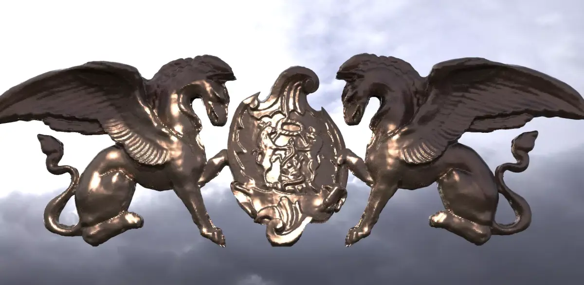 Medieval Crest Collection 2 3D model