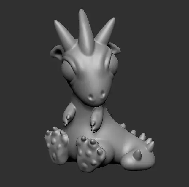 Baby Dragon 3D print model buy