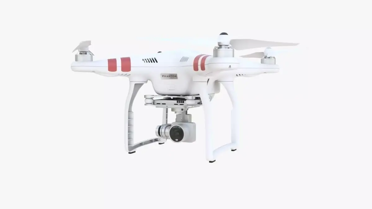 DJI Phantom 3 Drone Free 3D model purchase