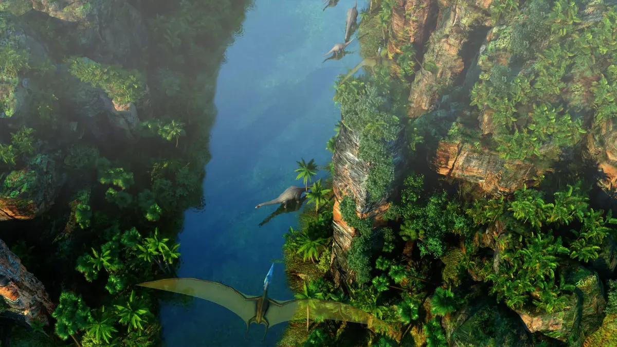 Jurassic 3D model