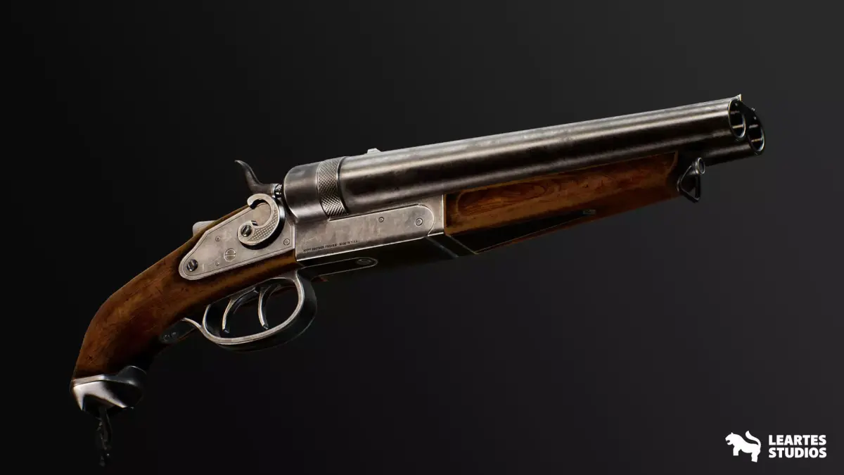 FPS Western Guns Vol 3 Low-poly 3D model