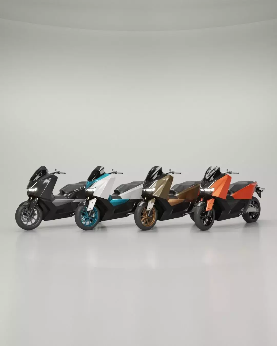 SRA 0-E zero emission Electric Vehicle 3D model