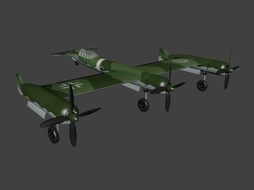 Blohm and Voss P 170 Low-poly 3D model