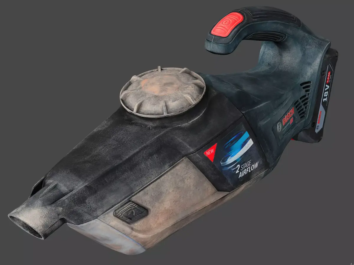 Bosch GAS 18V-1 Handheld Vacuum Cleaner RAW Scan 3D model