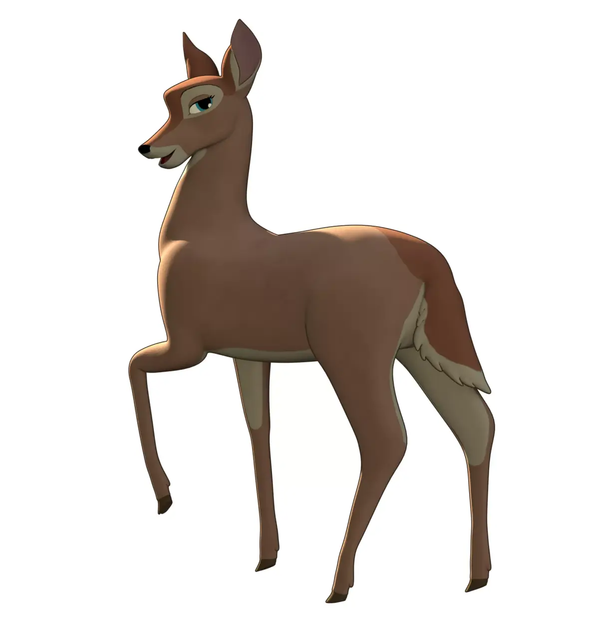 Faline Doe Low-poly 3D model