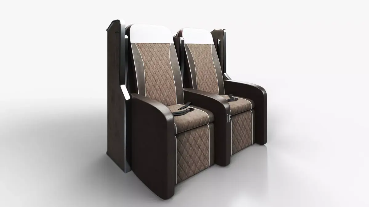 Business Class Passenger Seat Vray 3D model 3D model