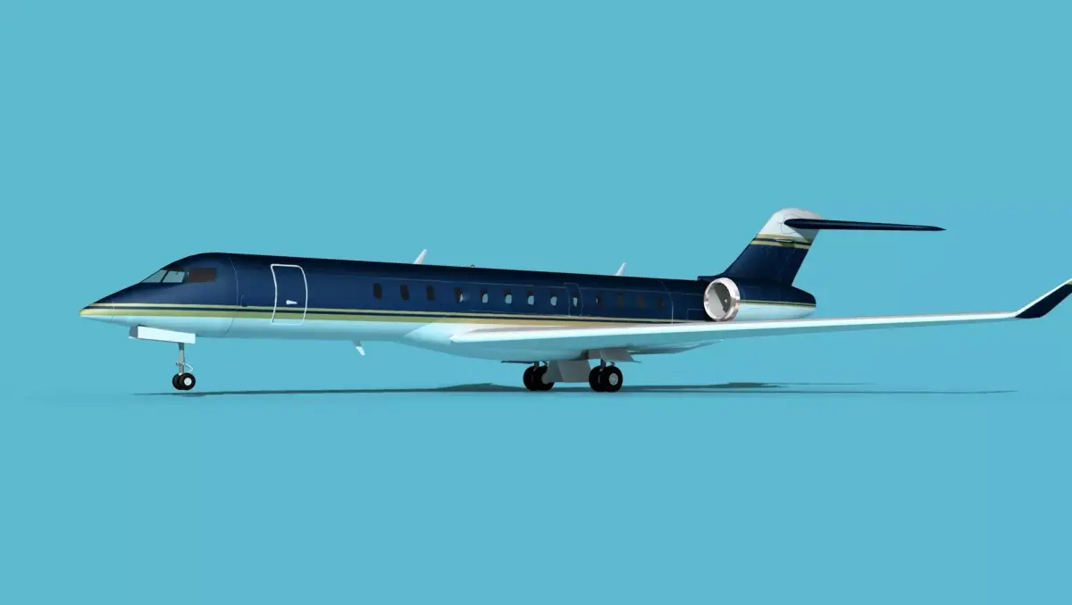 Bombardier Global 7000 V13 3D model