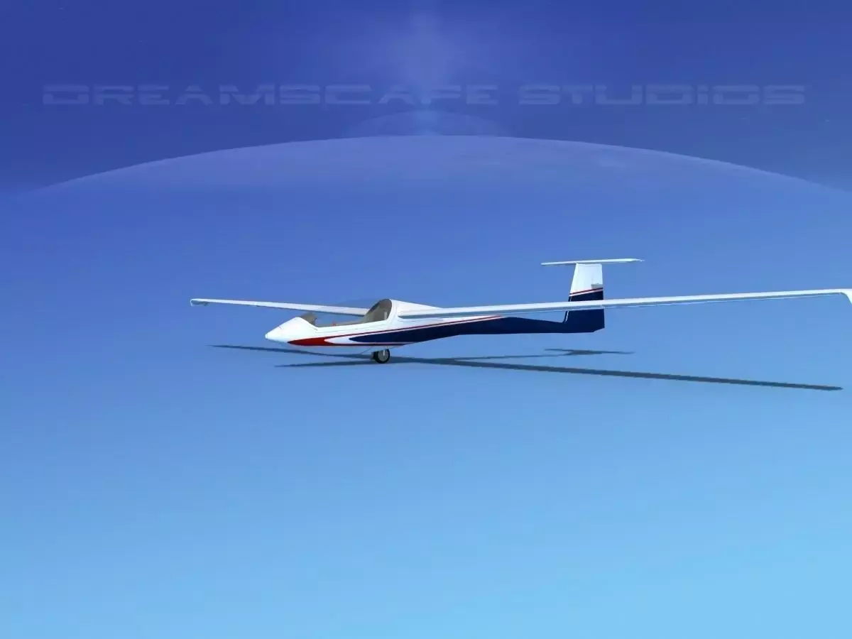 Centrair C-101 Pegase V07 Low-poly 3D model