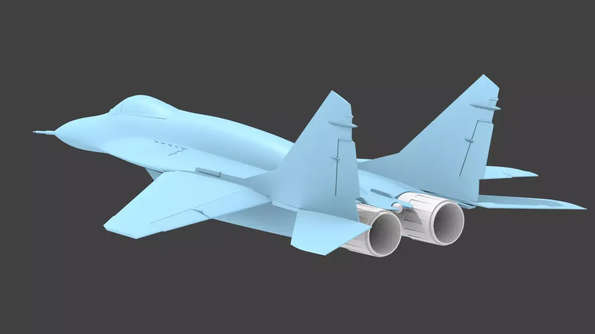  Mikoyan Mig-29 cmt 3D print model