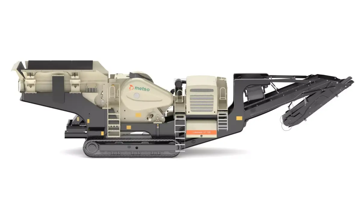 Lokotrack LT120 Mobile Jaw Crusher 3D model