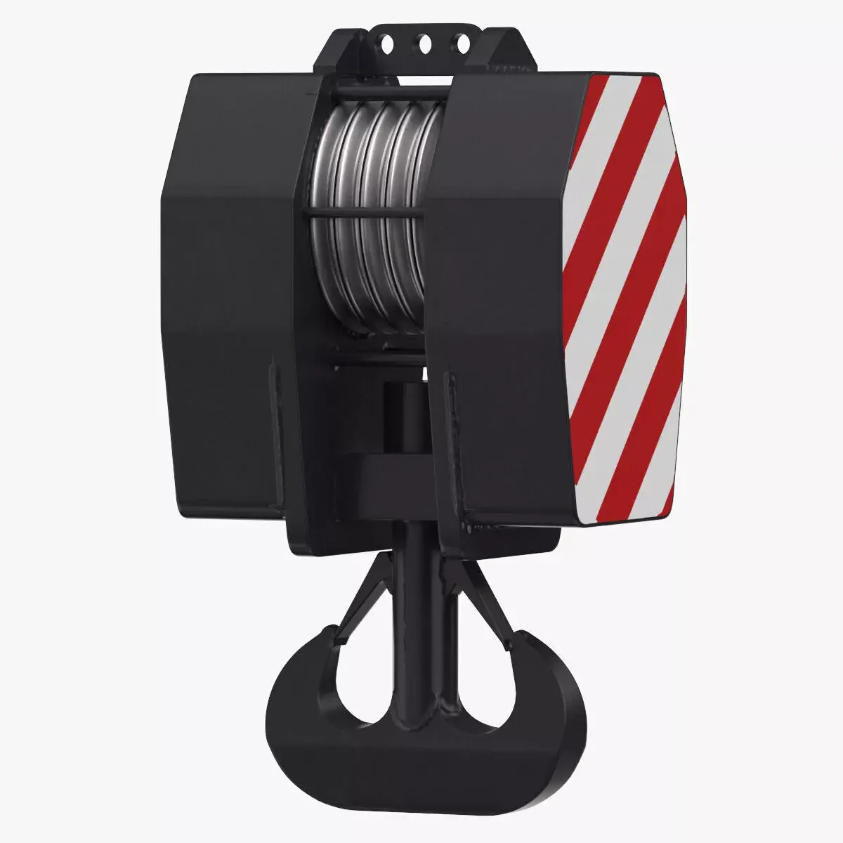 Liebherr LR Crane Hook Block 04 3D model