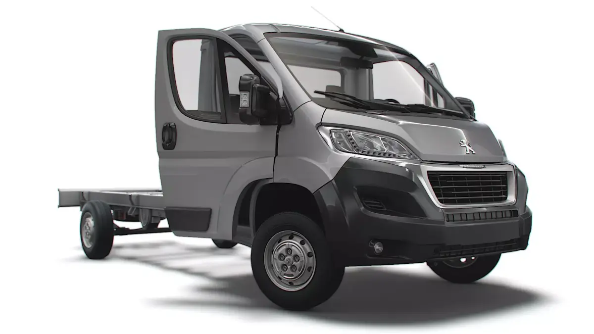 Peugeot Boxer Chassis HQInterior SCab 4035WBXL 2023 3D model