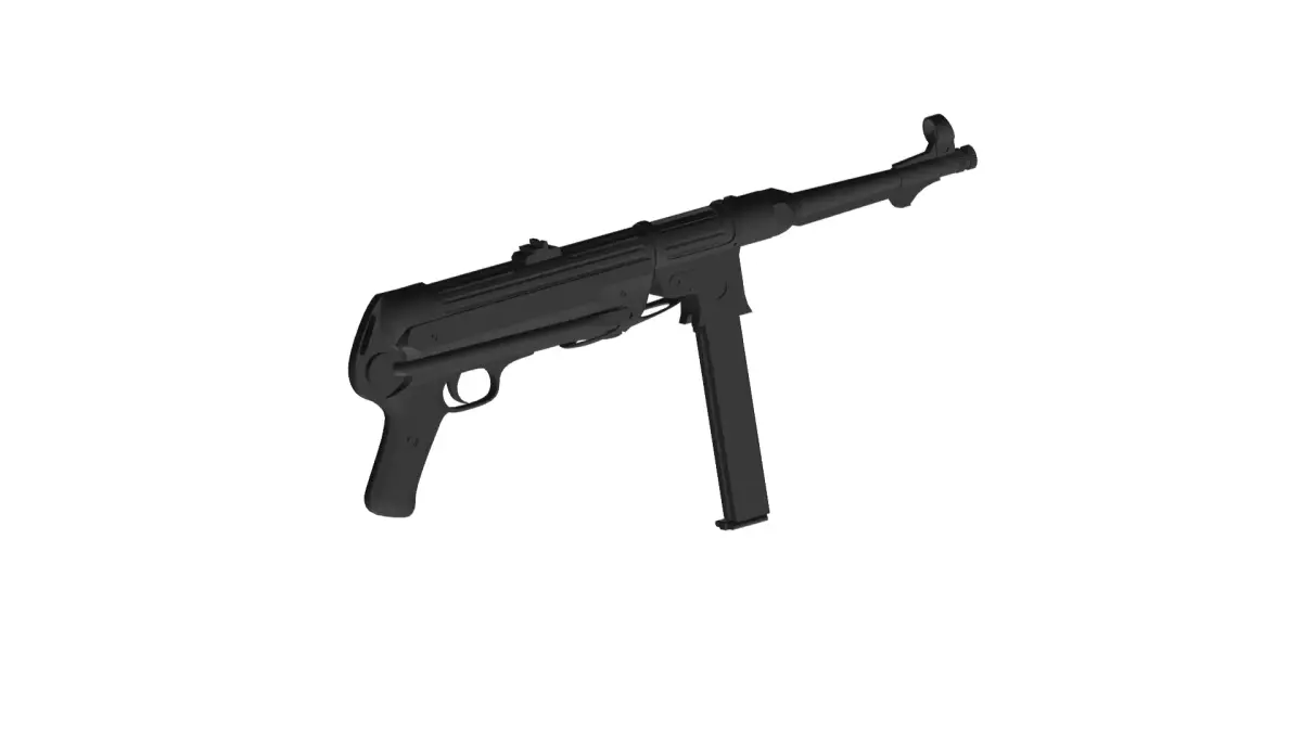 MP40  submachine guns 3D model